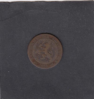 Beschrijving: 2 1/2 Cent WILLEM III